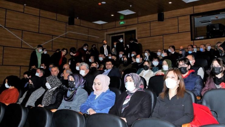 Bâbertî Külliyesinde bulunan sinema salonunun açılışı yapıldı