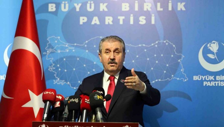 BBP lideri Destici, Ekrem İmamoğlu’nun İngiltere Büyükelçisi ile yaptığı görüşmeyi eleştirdi