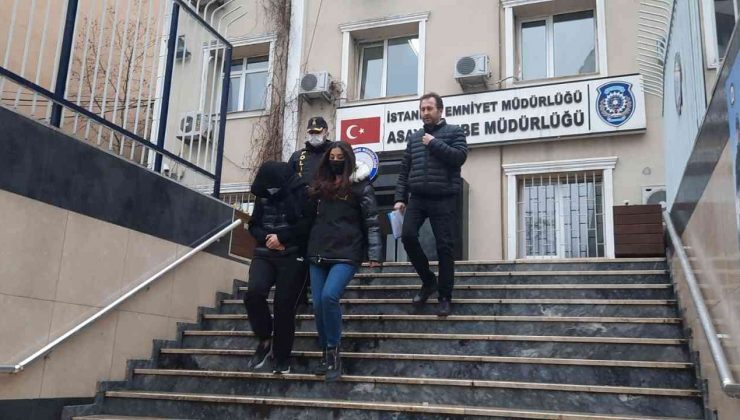 Beyoğlu’da içinde 20 bin dolar bulunan çantayı çalan zanlılar yakalandı