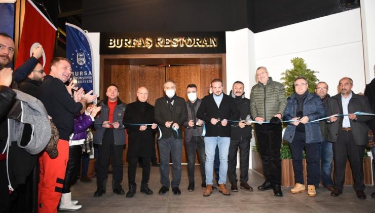 Bursa Büyükşehir Belediyesi’nin Uludağ’daki tesisi açıldı