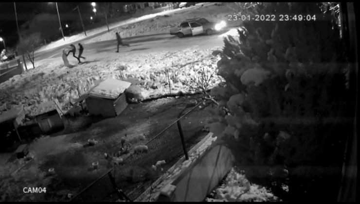 Çalandan sonra kardan adam döveni de gördük