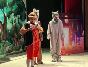 Çan’da ‘Pinokyo’ sahne aldı