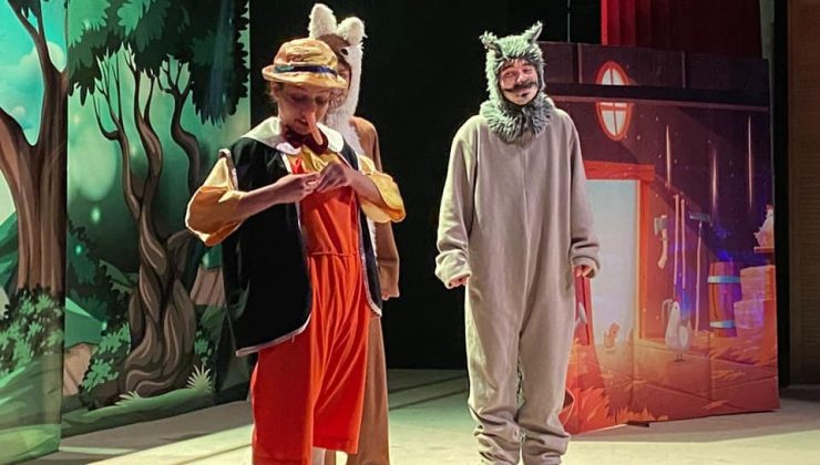 Çan’da ‘Pinokyo’ sahne aldı