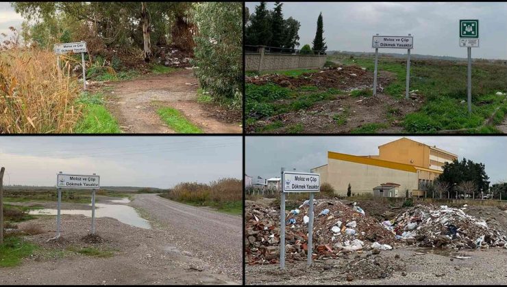 Çiğli’de kaçak moloz seferberliği