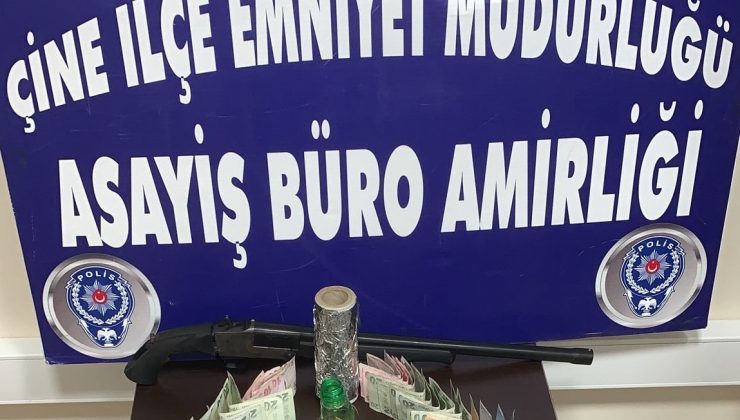 Çine’de uyuşturucu operasyonu