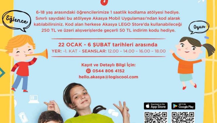 Çocuklar yarıyıl tatilinde kodlama öğrenecek