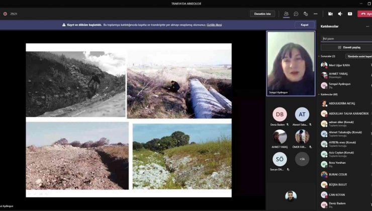 “Doğu Trakya’da Tunç ve Demir Çağlarına Ait Yeni Bulgular” konferansı gerçekleştirildi