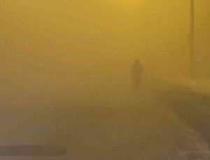 Düzce’de yoğun sis: Göz gözü görmüyor