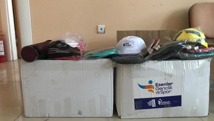 Esenler Belediyesi’nden Gençlik Spor Müdürlüğü’ne destek