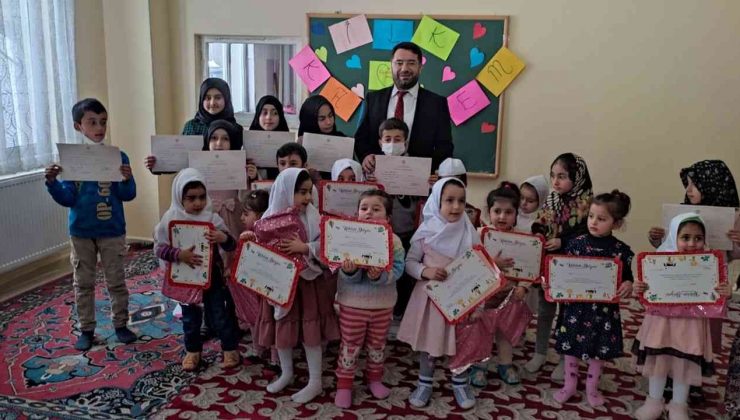 Fakirullahoğlu miniklerin karne sevincine ortak oldu