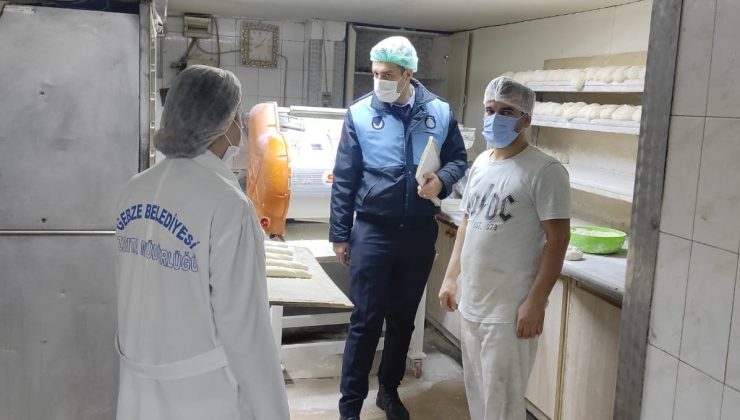 Gebze’de fırınlar denetlendi