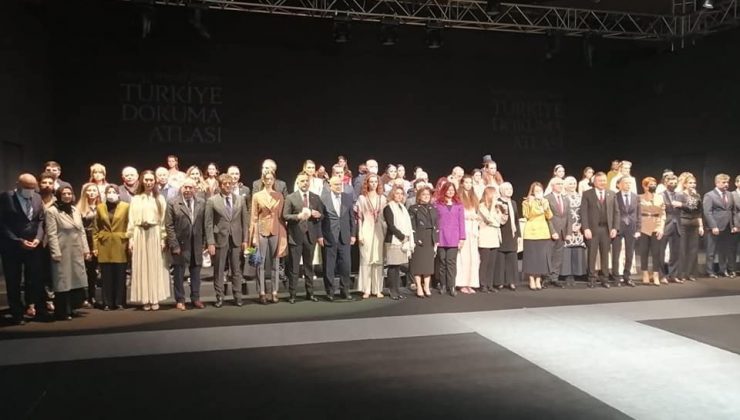 “Geçmişten geleceğe” temasıyla Türkiye Dokuma Atlası Projesinin ilk sahne gösterimi yapıldı