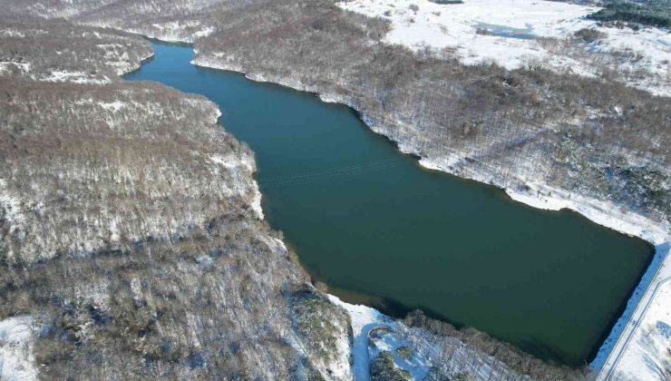 Göktürk Tabiat Parkı’nda kartpostallık görüntüler ortaya çıktı