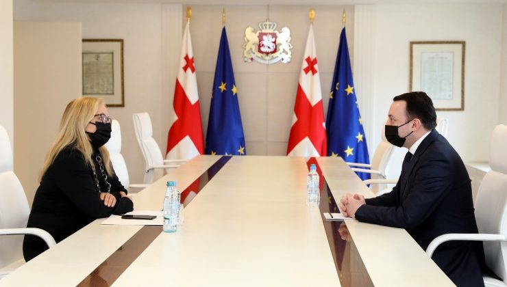 Gürcistan Başbakanı Garibaşvili, Büyükelçi Yazgan ile görüştü