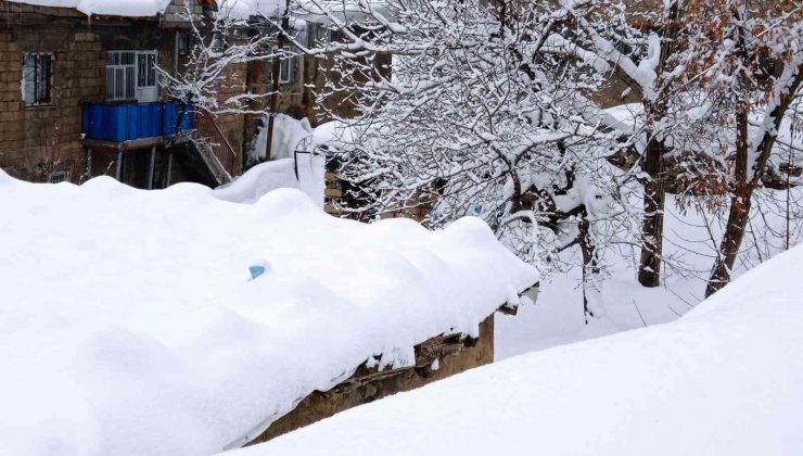 Hakkari’de 97 yerleşim yeri yolu ulaşıma kapandı