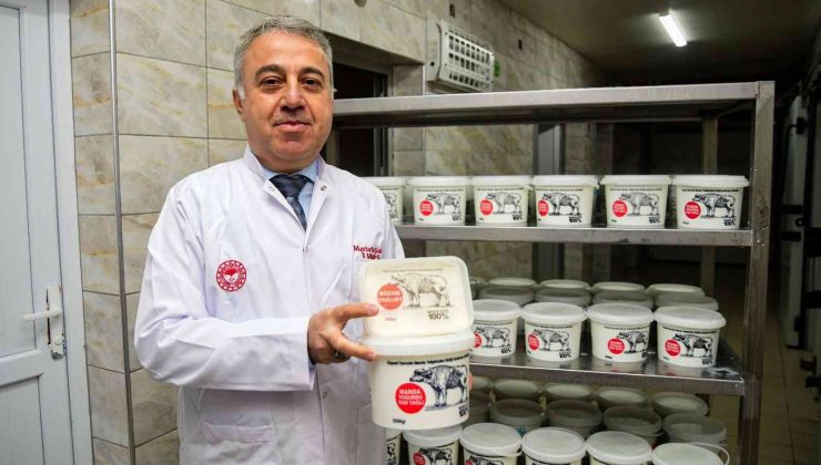 Hürmetçi manda sütü bu tesiste markalaşıyor