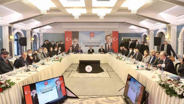 İçişleri Bakanı Süleyman Soylu, STK temsilcileriyle bir araya geldi