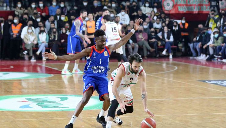 ING Basketbol Süper Ligi: Pınar Karşıyaka: 78 – Anadolu Efes: 73