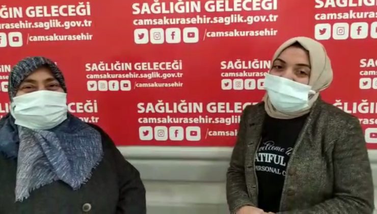 İstanbul karla kaplıyken aşı olmaya geldiler