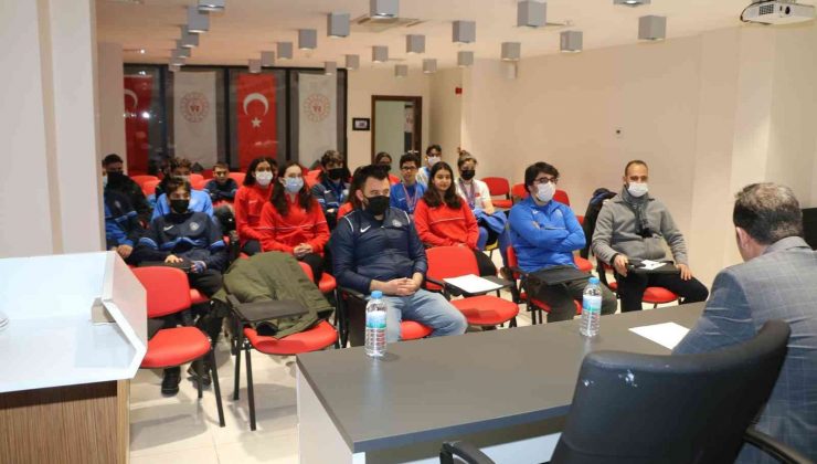 Kabakcı TOHM sporcuları ile buluştu