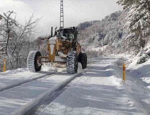 Karabük’te kapalı köy yolu kalmadı