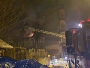 Karabük’te yangın paniği