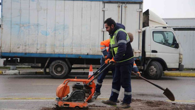 Karın bozduğu yollara hızlı müdahale