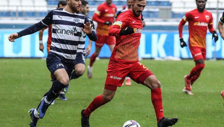 Kayserispor 6 maç sonra kaybetti