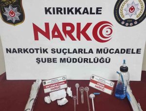 Kırıkkale’de uyuşturucu taciri tutuklandı