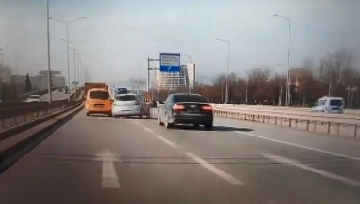 Makas atarken kaza yaptılar