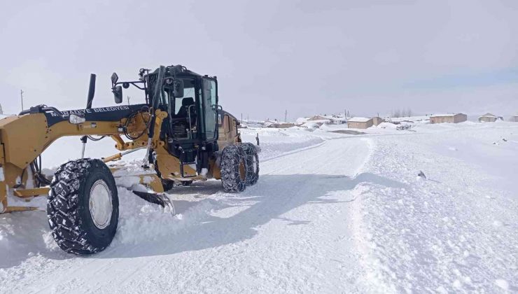 Muradiye Belediyesinden karla mücadele çalışması