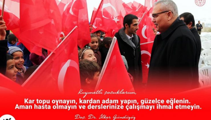 Muş’ta eğitime kar engeli