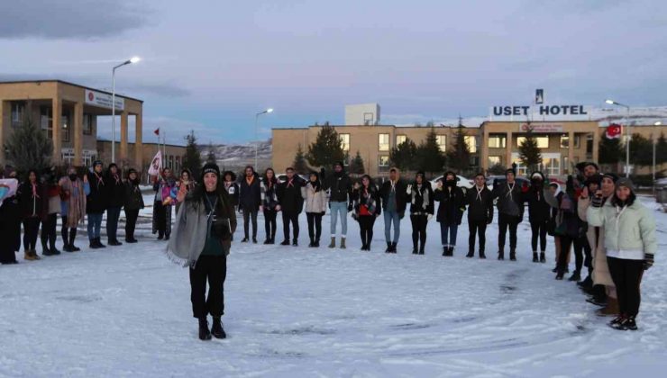 NEVÜ İzci Kulübü’nden ’Kış eğitim kampı’