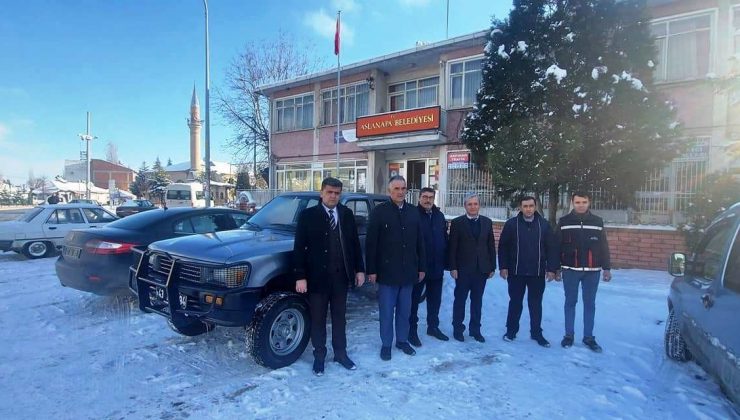 Orman Bölge Müdürlüğü’nden Aslanapa Belediyesi’ne hibe araç