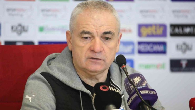 Rıza Çalımbay: “İki takımı da tebrik ediyorum”