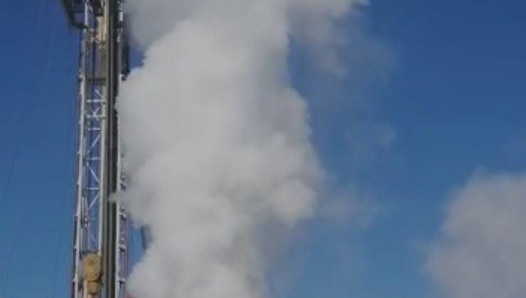 Simav OSB’de açılan dördüncü Jeotermal kuyudan müjdeli haber