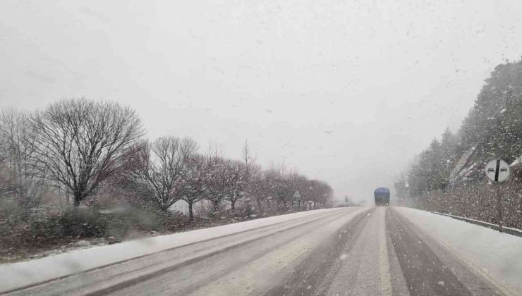 Sinop’ta kar yağışı