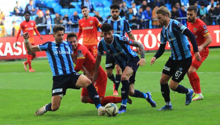 Spor Toto Süper Lig: Adana Demirspor: 1 – Kayserispor: 1 (Maç sonucu)