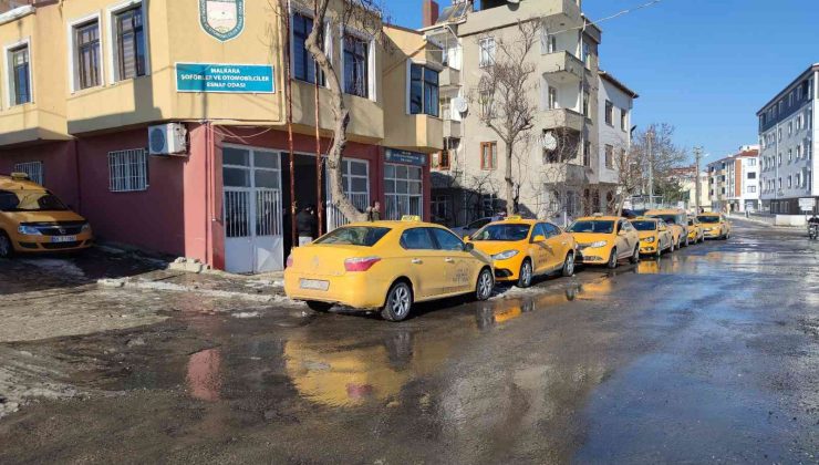Tekirdağ’da taksimetrelere fiyat güncellemesi yapıldı