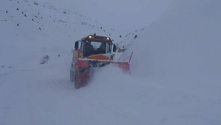 Tunceli-Hozat yolu araç trafiğine kapatıldı