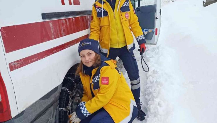 Türkeli’de mahsur kalan hasta için seferber oldular