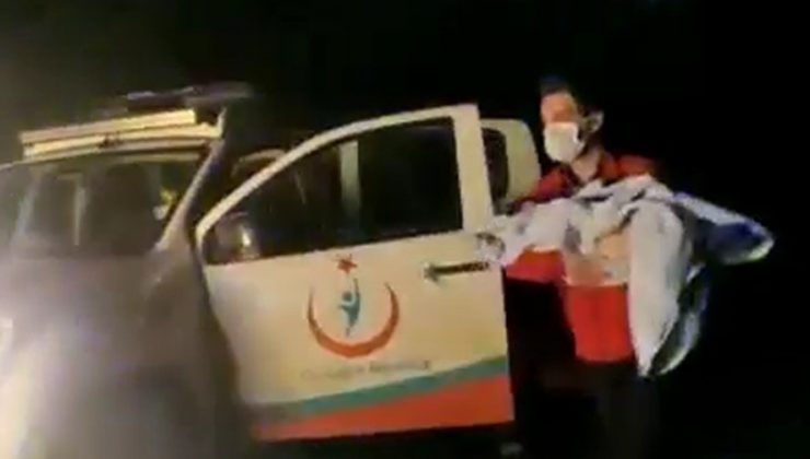 UMKE ekibi minik çocuk için seferber oldu