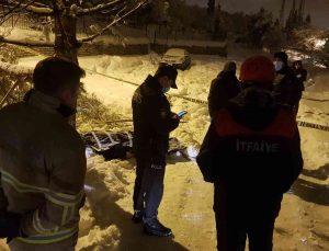 Yaşlı adam devrilen ağacın altında ölü bulundu