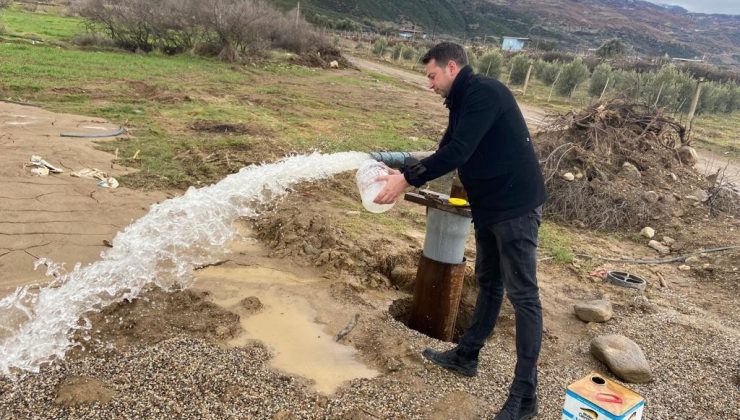 Alaşehir’e daha verimli içme suyu için sondaj çalışmaları sürüyor