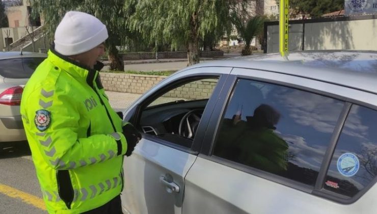 Aydın’da Ocak ayı içerisindeki trafik denetimlerinde 10 milyon lira ceza kesildi