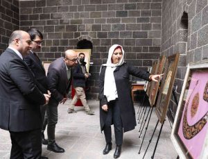 Diyarbakır’da ’Kelamdan Kaleme Hüsn-ü Hat’ sergisi açıldı