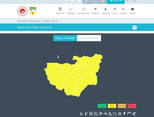 Meteorolojiden Bursa için son dakika uyarısı