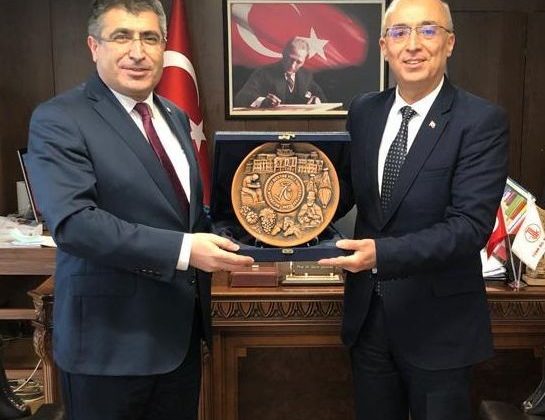 Rektör Aktekin’den TDK Başkanı Gülsevin’e Ziyaret