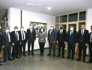 Şoförler Odası’ın yeni yönetimi Başkan Çerçioğlu ile görüştü